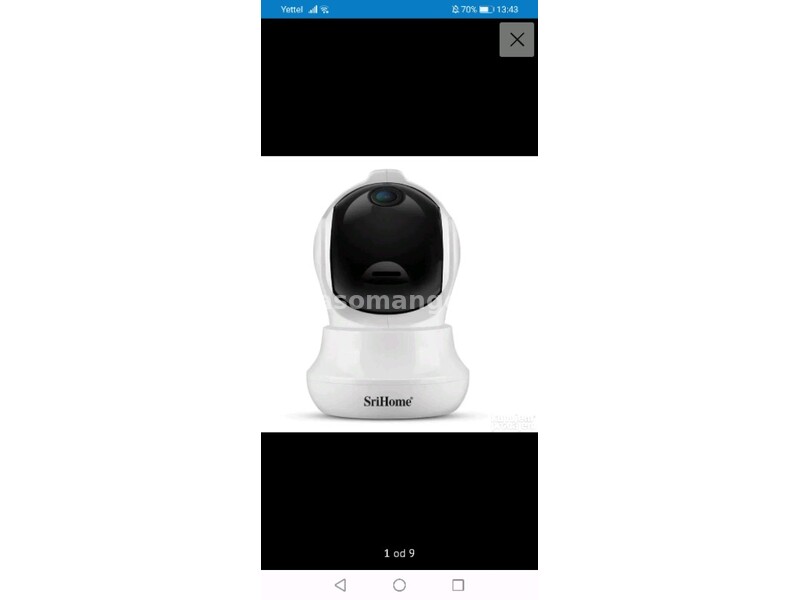 Srihome kamera za nadzor doma ili poslovnog prostora