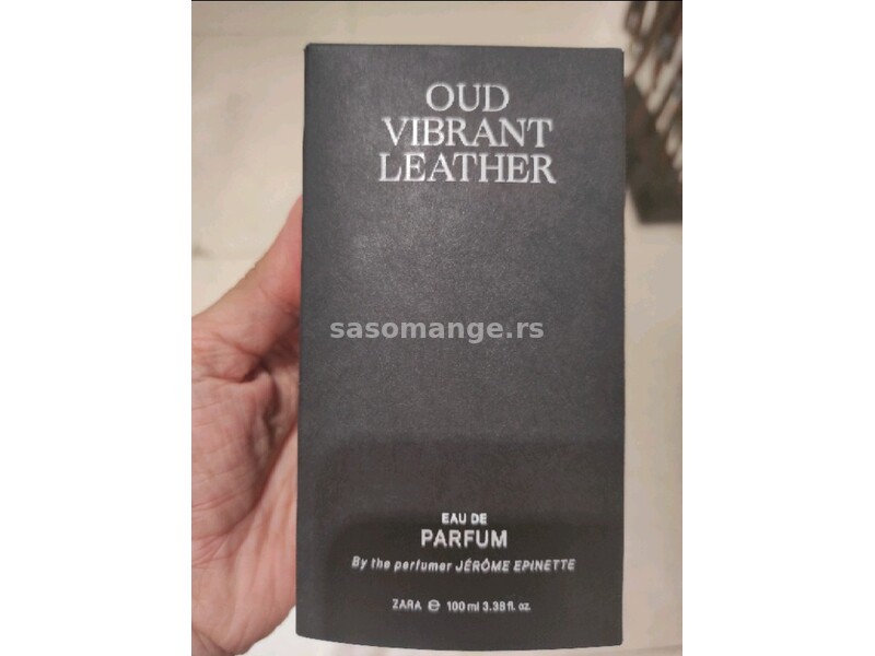 Zara parfem - muški- Vibrant leather OUD 100ml