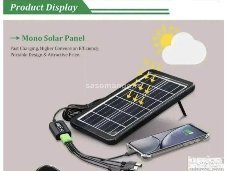 Solarni panel 20w punjac Solarni punjac paneli