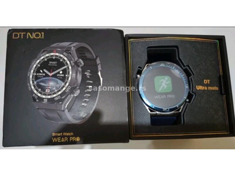 Smart watch DT NO. 1 + dodatna silikonska narukvica