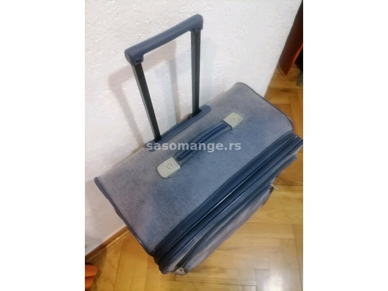 Kofer LUS PARIS veliki oko 70 /50 /30 ispravan dobar u nekoj plavoj boji
