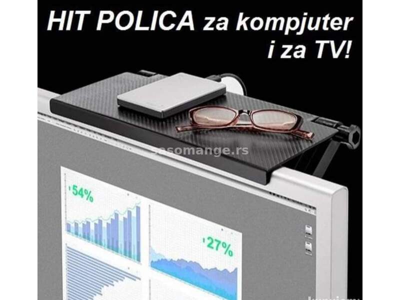 Praktična polica za TV i monitor NOVO!