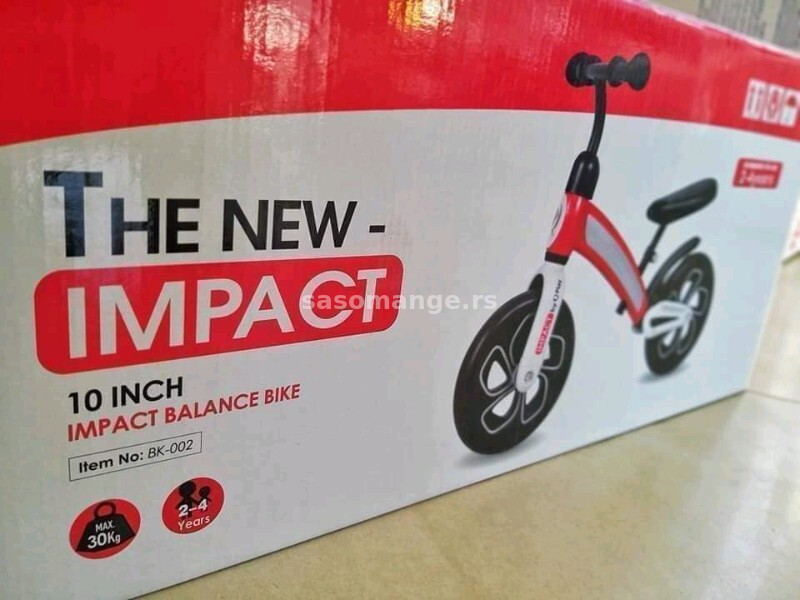 QPlay Impact balans bicikl bez pedala Tech