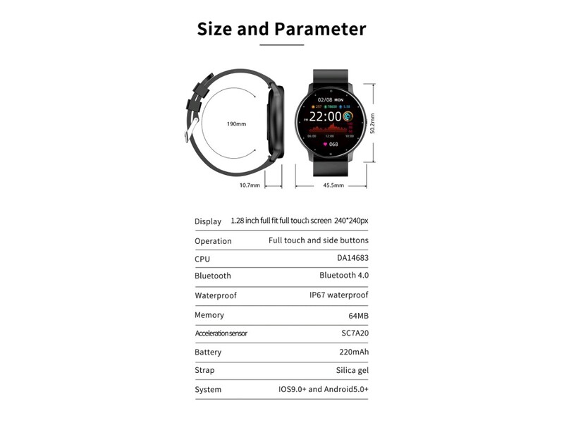 Smart Watch LIGE NEW 2024