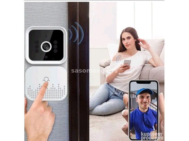 Video Interfon, Wi-Fi Bezicno Video Zvono
