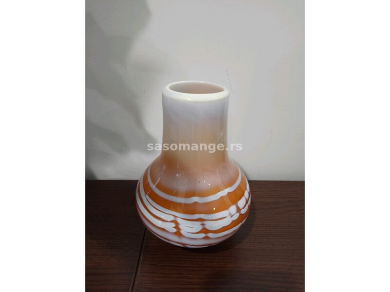 Murano vaza u boji karamele