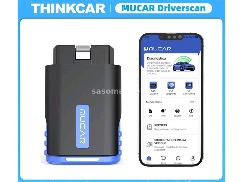 NOVO - Mucar Driverscan Bluetooth OBD2 Dijagnostika