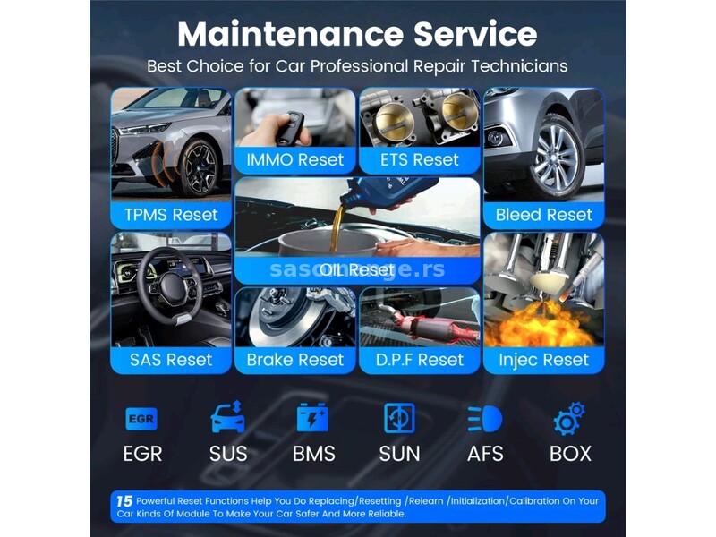 NOVO - Mucar Driverscan Bluetooth OBD2 Dijagnostika