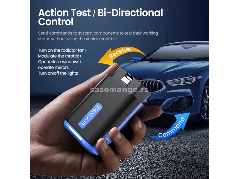 NOVO - Mucar Driverscan Bluetooth OBD2 Dijagnostika