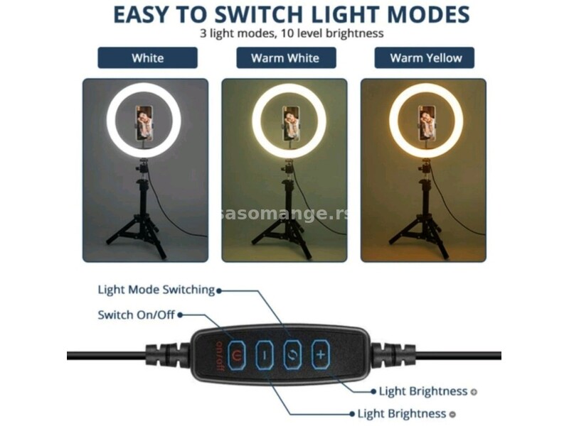 Ring light 12" Led prsten (30cm)