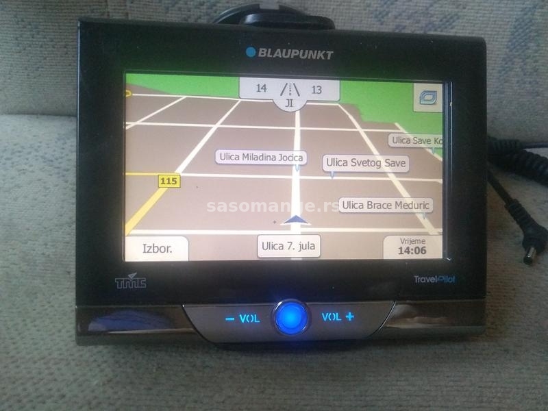 gps blaupunkt 4,3 inča - nove mape