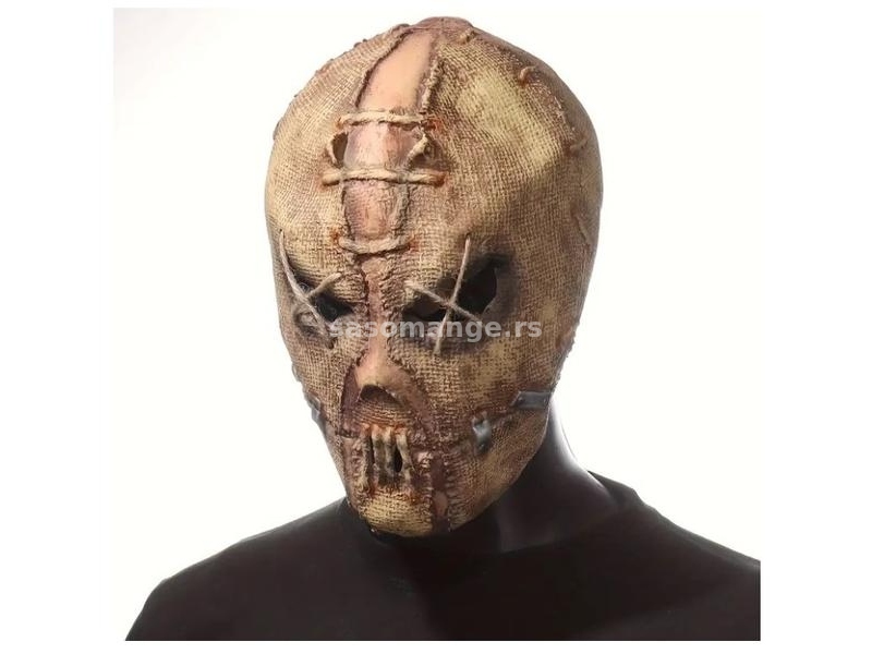 Maska Scarecrow Za Noc Vestica, Halloween, Maskenbal Model 3