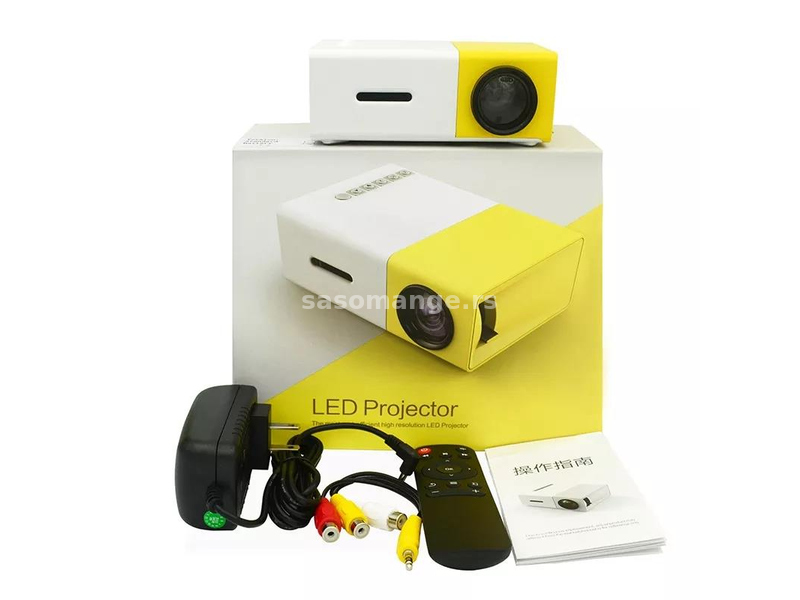 LED Projektor Mini Full HD YG300