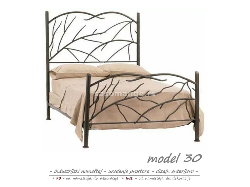 Doživotni kreveti od metala - Model 30