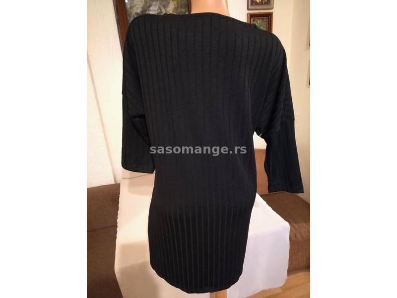 Nova elegantna zenska haljina Lacati Crno-bela Novo
