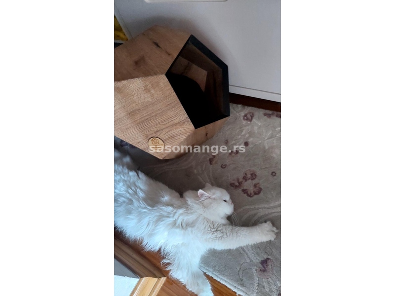 Drveni krevet za macke i pse