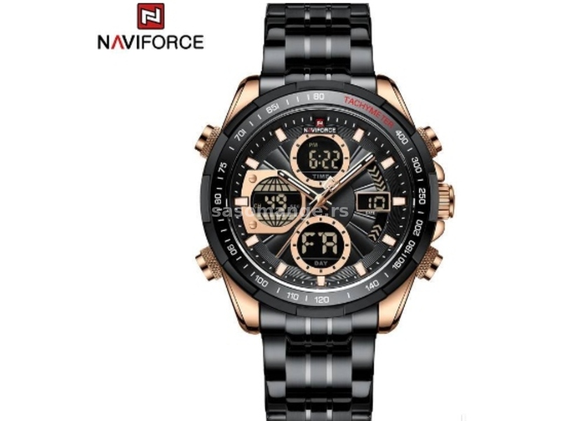 Naviforce original muški satovi ručnim satovima 9197s rgbb