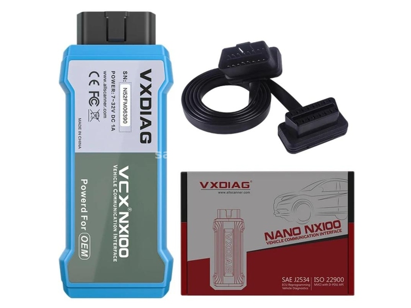 VXDIAG VCX NANO NX100 WiFi- VW/Audi/Škoda/Seat/Bentley