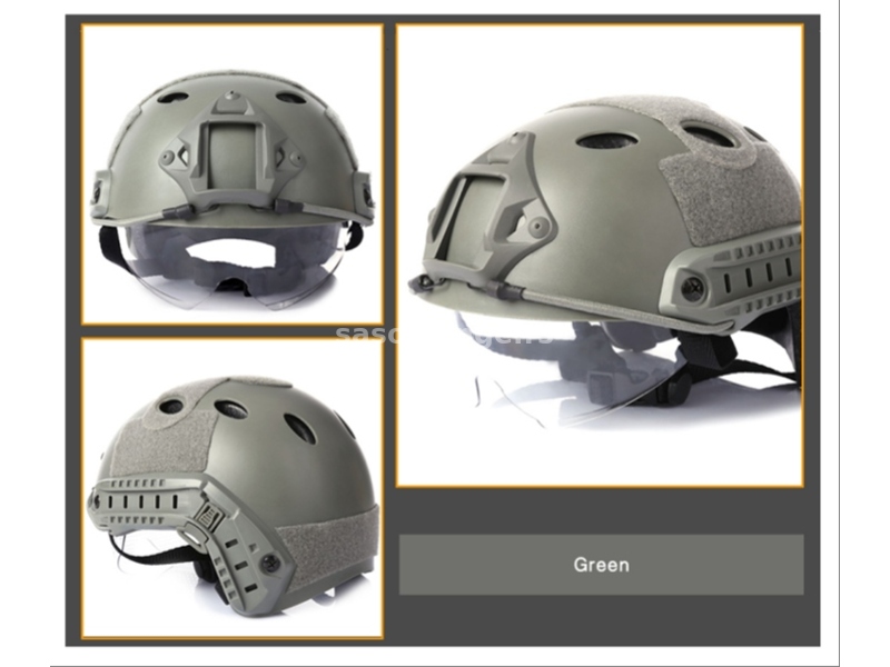 Airsoft Kaciga Slem Military Tactical Helmet Model 1