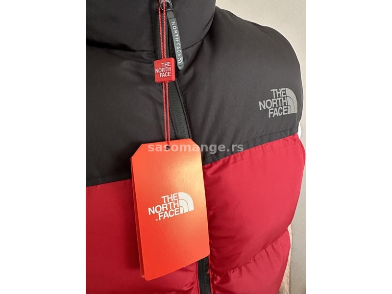 The North Face prsluk crno crveni TNF5