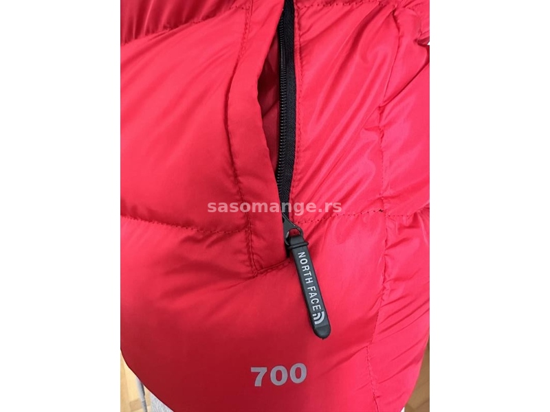 The North Face prsluk crno crveni TNF5