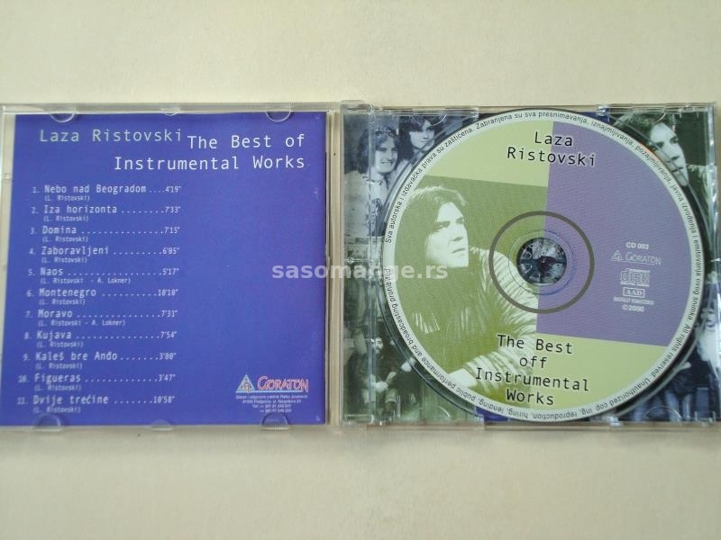 Laza Ristovski - The Best Of Instrumental Works