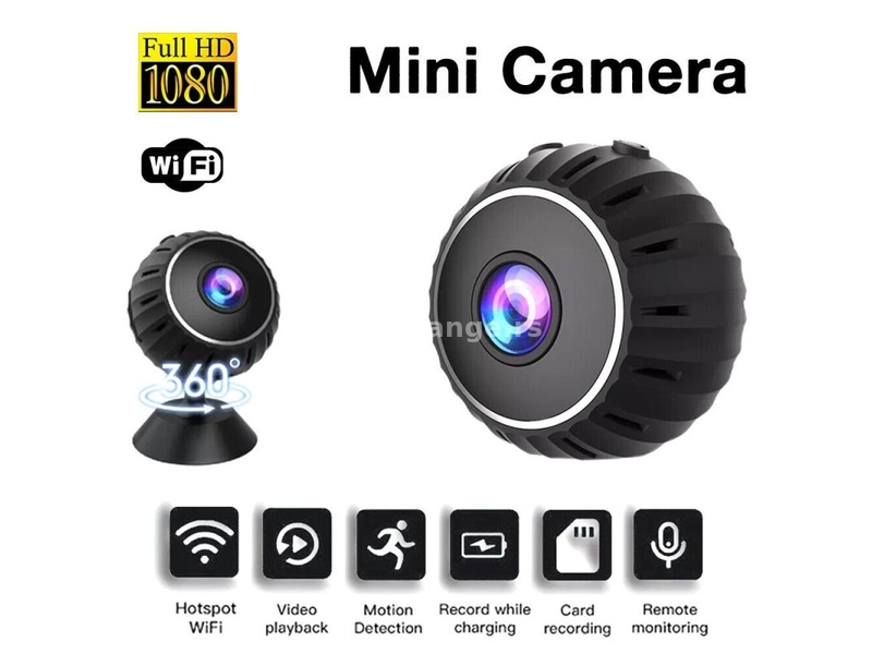 Mini spijunska kamera / WiFi / Nocni vid