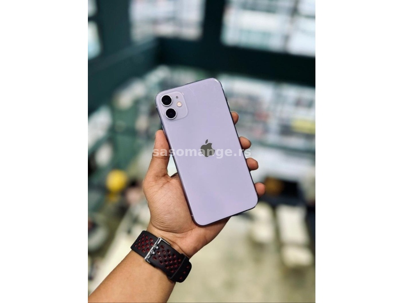 iPhone 11 Purple 100% Helt