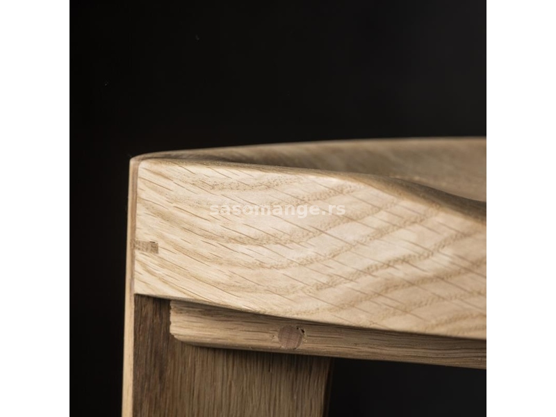 Hrast barska drvena stolica