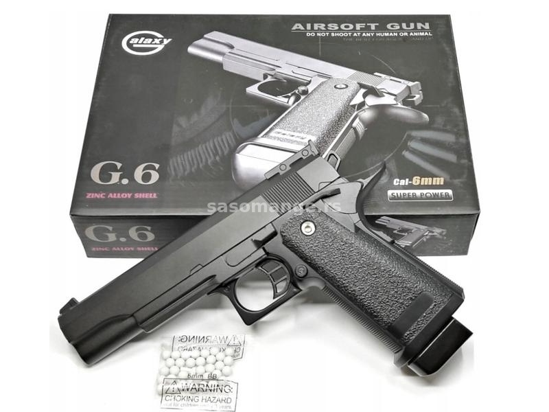 Pistolj Galaxy Colt 1911 G.6 Airsoft