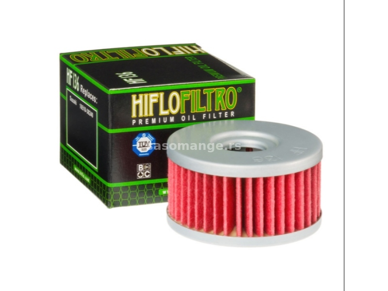 Filter ulja HF136 Hiflo Suzuki FU26