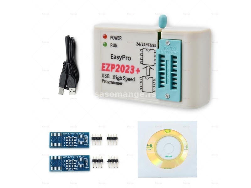 100% Orginal EZP2023+ brzi USB programer EEPROM FLASH SPI 24/25/93/95/