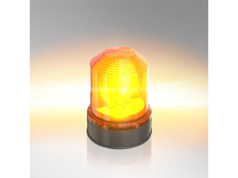 Upozoravajuća svetiljka sa žutim rotirajućim svetlom 70W 24V
