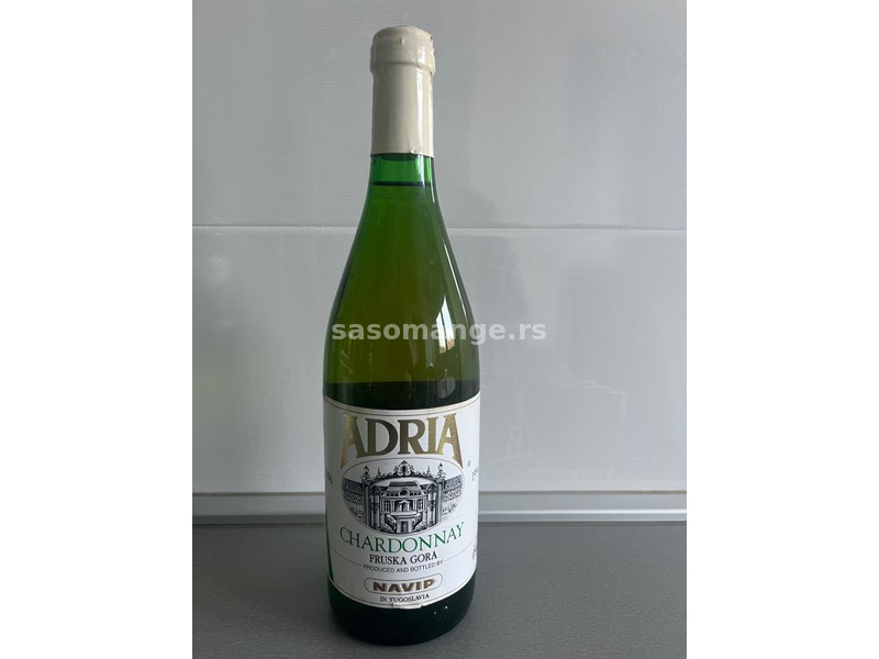 Chardonnay NAVIP Fruska Gora star 26 godina - 1998godina