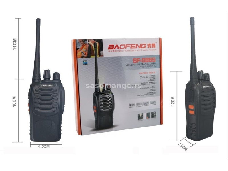 Voki Toki Radio Stanica Baofeng BF-888s Model 1