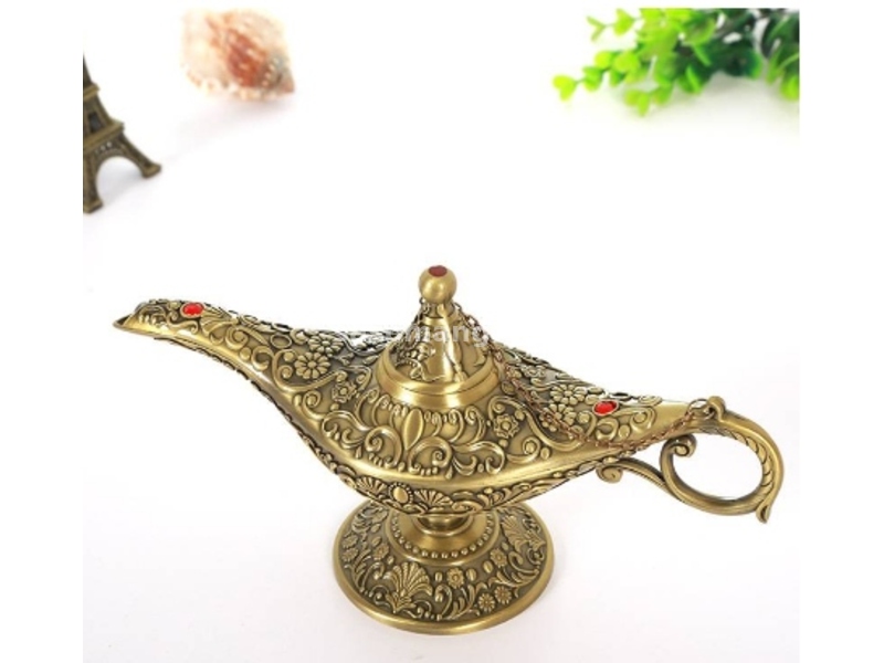 Retro obiteljski ukras Aladdin čarobna lampa 01