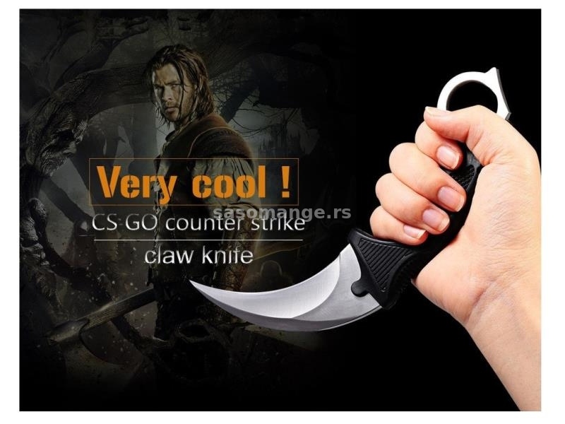 Noz CS:GO Counter-Strike Karambit Claw Knife