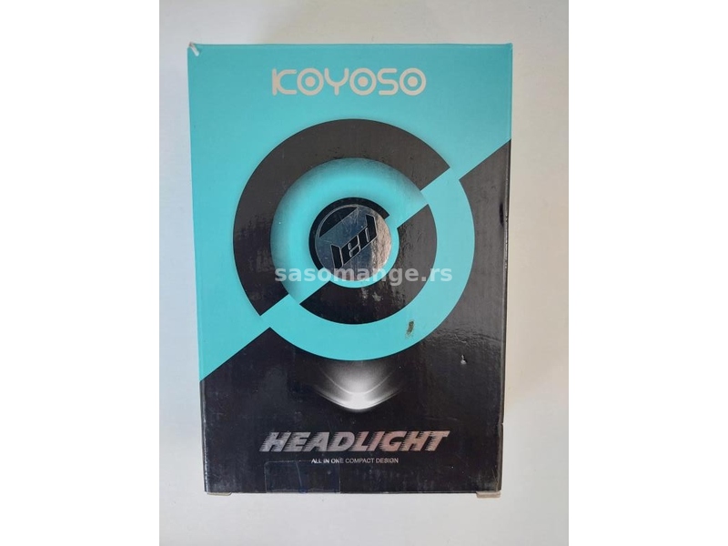 H7 LED sijalice za auto KOYOSO / 360 stepeni 