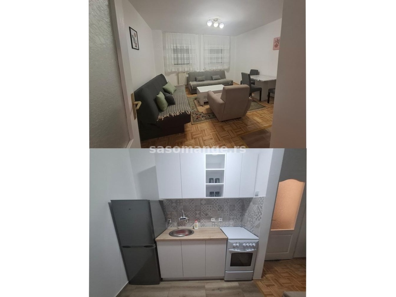 Izdaje se renoviran namešten stan od 30m2 na odličnoj lokaciji Veternik/Novi Sad