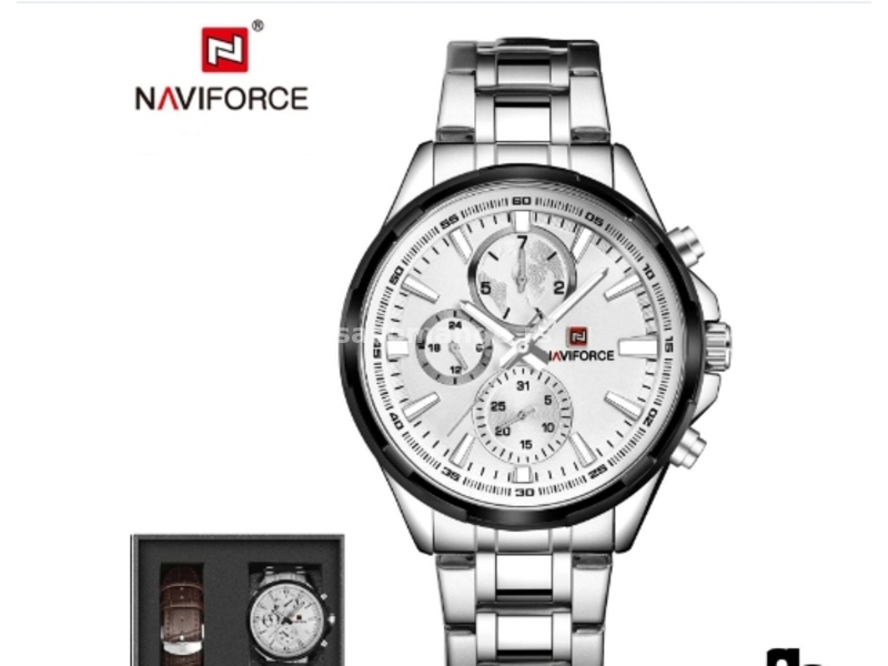 Naviforce original sa kutijom Ručni satovi NF9089S S/W