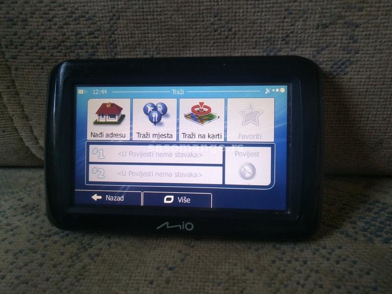 gps mio spirit 4,3 inča- nove mape