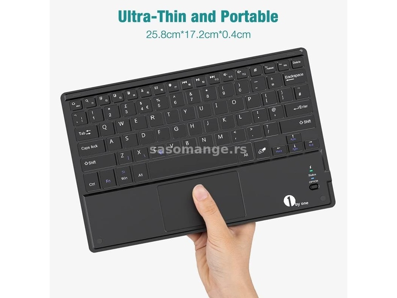 Tastatura / Ultra-tanka Bluetooth sa tačpedom