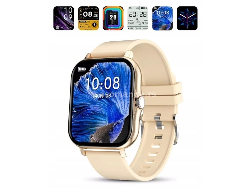 Ženski Bluetooth Smart Watch Gold, Bluetooth Pozovi