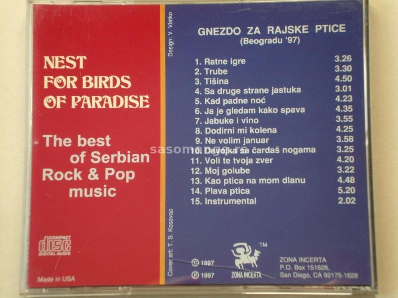 Gnezdo Za Rajske Ptice [Various Artists]