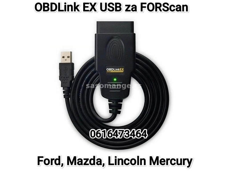 OBDLink EX OBD2 USB OBDwiz MultiECUScan / ForScan