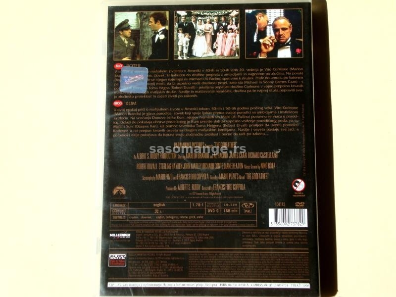 The Godfather [Kum] DVD