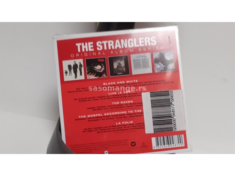 Stranglers Original album series (5Cd u kartonima i celofanu)