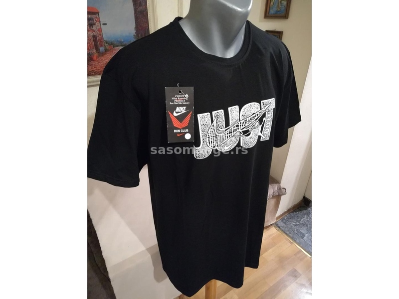 Nova muska pamucna markirana majica Nike u velikim brojevima 4XL 6XL Novo