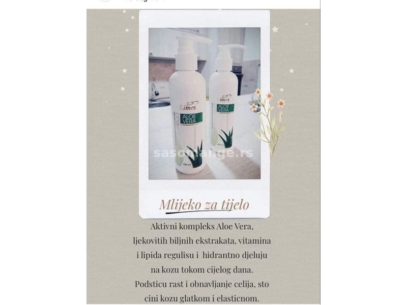 Mleko Aloe Vera