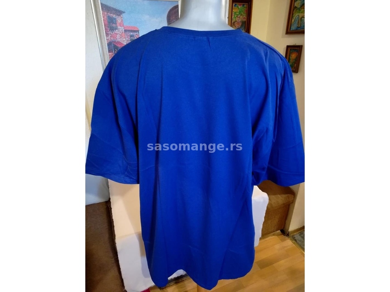Nova muska pamucna majica u velikom broju Elephant Plava 6XL